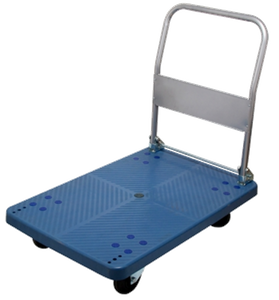 Commercial Products Umwandelbarer, zusammenklappbarer Transportwagen/Wagen/Plattformwagen mit Rädern, 400 Pfund Tragkraft, für Umzug/Lager/Büro